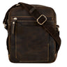 "Nash" Vintage Sac d'Homme Cuir