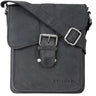 "Mattia"  Petit Sac Bandoulière Homme Cuir Véritable Sacoche