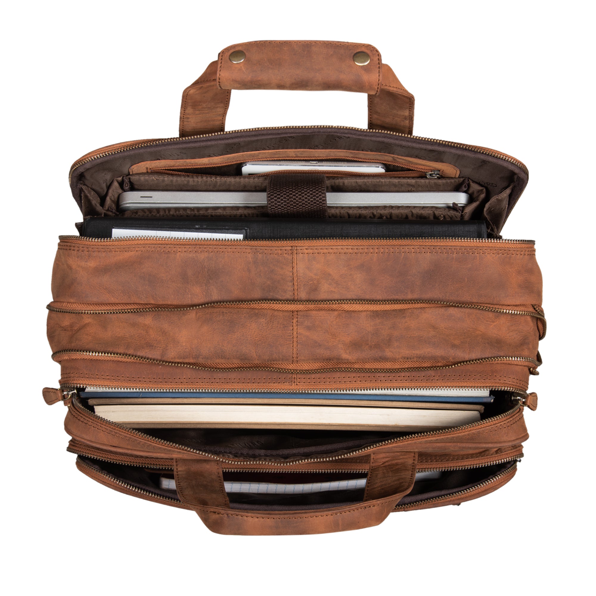 Office Bag Leder Braun 