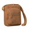 "Joao" Petite Sacoche Homme Bandouliere Cuir Vintage pour Tablette 10 Pouces
