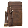 "Brooks" Pochette Poitrine Cuir Vintage