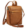 "Tarik" Sac a dos antivol cuir pour tablette 10,5