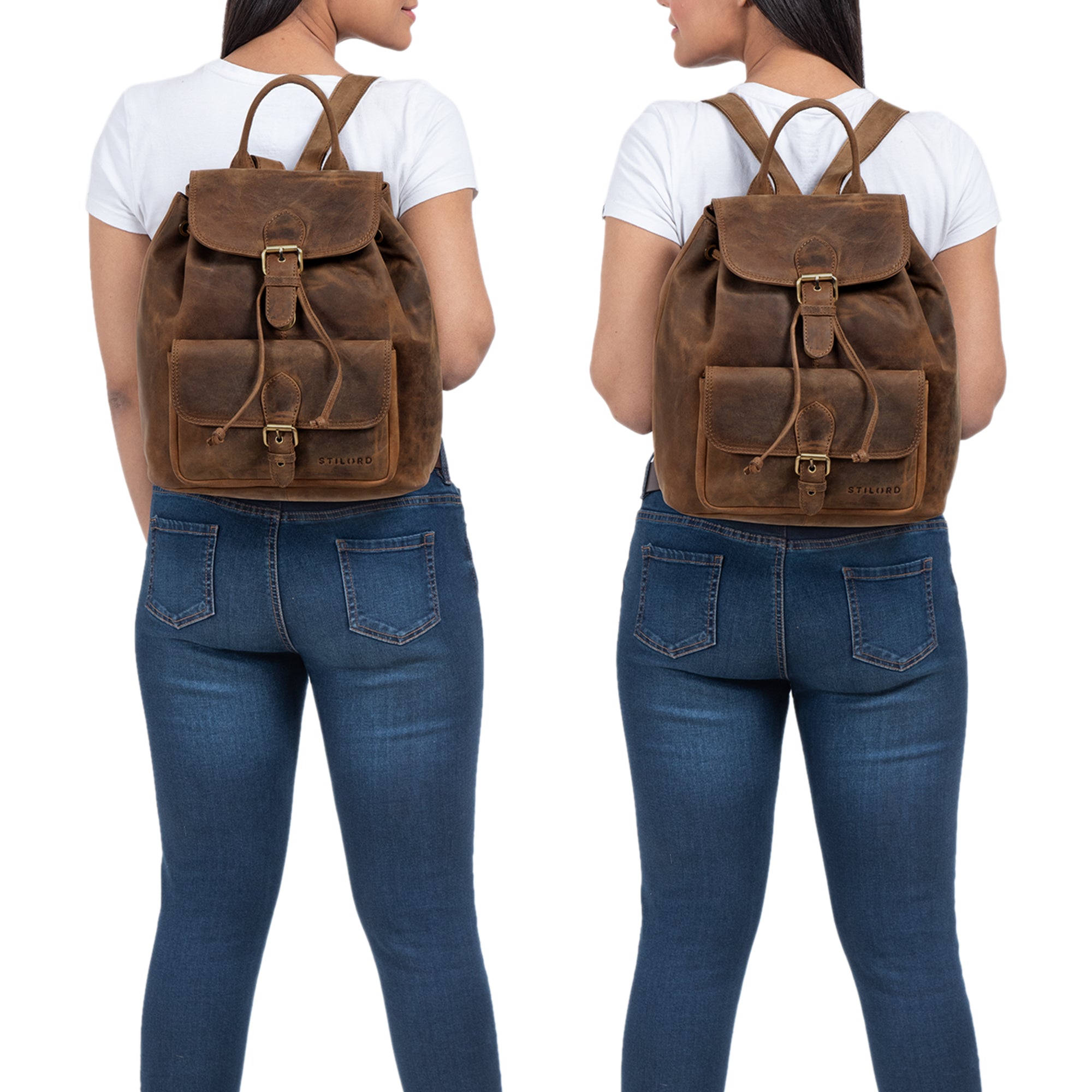 Vintage Rucksack City Freizeit