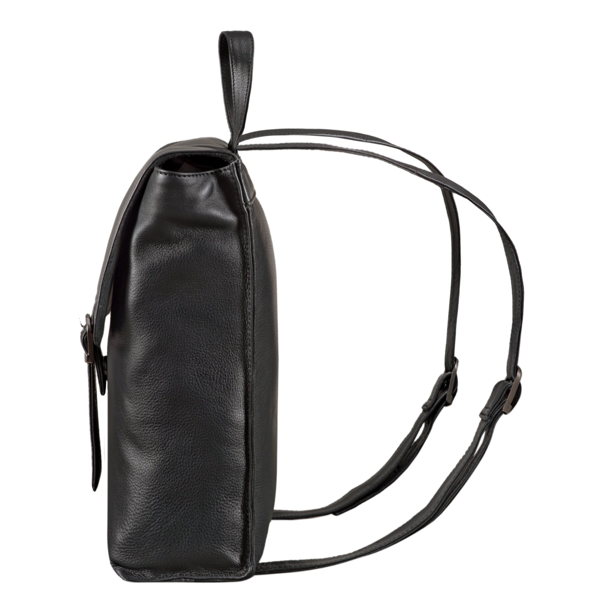 Leder Tasche Rucksack klein