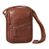 "Naro" Sac Bandoulière Homme Cuir Petit pour Tablette 10"