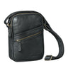 "Naro" Sac Bandoulière Homme Cuir Petit pour Tablette 10"