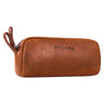 "Dale" Trousse en Cuir Plumier Vintage pour l'école, le Travail, Université