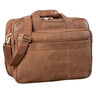 Vintage Businesstasche Leder braun