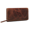 "Chloe" Vintage Portefeuille Cuir Femme avec RFID