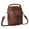 "Nomad" Sacoche Homme Cuir Bandoulière Petit
