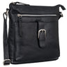 "Theodora" Sac Épaule Cuir Véritable
