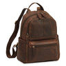 Berry" Sac a Dos Cuir Femme Petit Vintage 13 Pouces