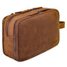 "Catania" Trousse de Toilette Grand Format Cuir Femme Homme