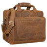 "Excelsior" XXL Sac d'affaires Homme en Cuir Laptop 17+ Pouces
