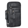 "Asher" Hommes Pochette Poitrine Cuir Sac de Ceinture
