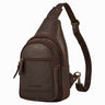 "Torino" Sac Üoitrine Homme Cuir Stylé Crossbody Bag à Porter pour Tablette 8,3