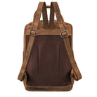 damen rucksack echt leder braun
