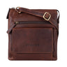 "Leon" Besace en Cuir Vintage