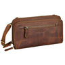 "Fara" pochette portefeuille femme cuir