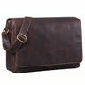 "Reinhold" Sacoche Homme Cuir Vintage pour 15,6-16 Pouces