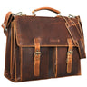 "Detroit" Grand Sacoche Porte Document Homme en Cuir Véritable