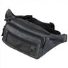 "Robin" Premium Sac Banane Cuir Homme Vintage avec 6 Compartiments Zippés pour Voyage Festival
