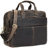 "William" Serviette Classique Homme Cuir XL
