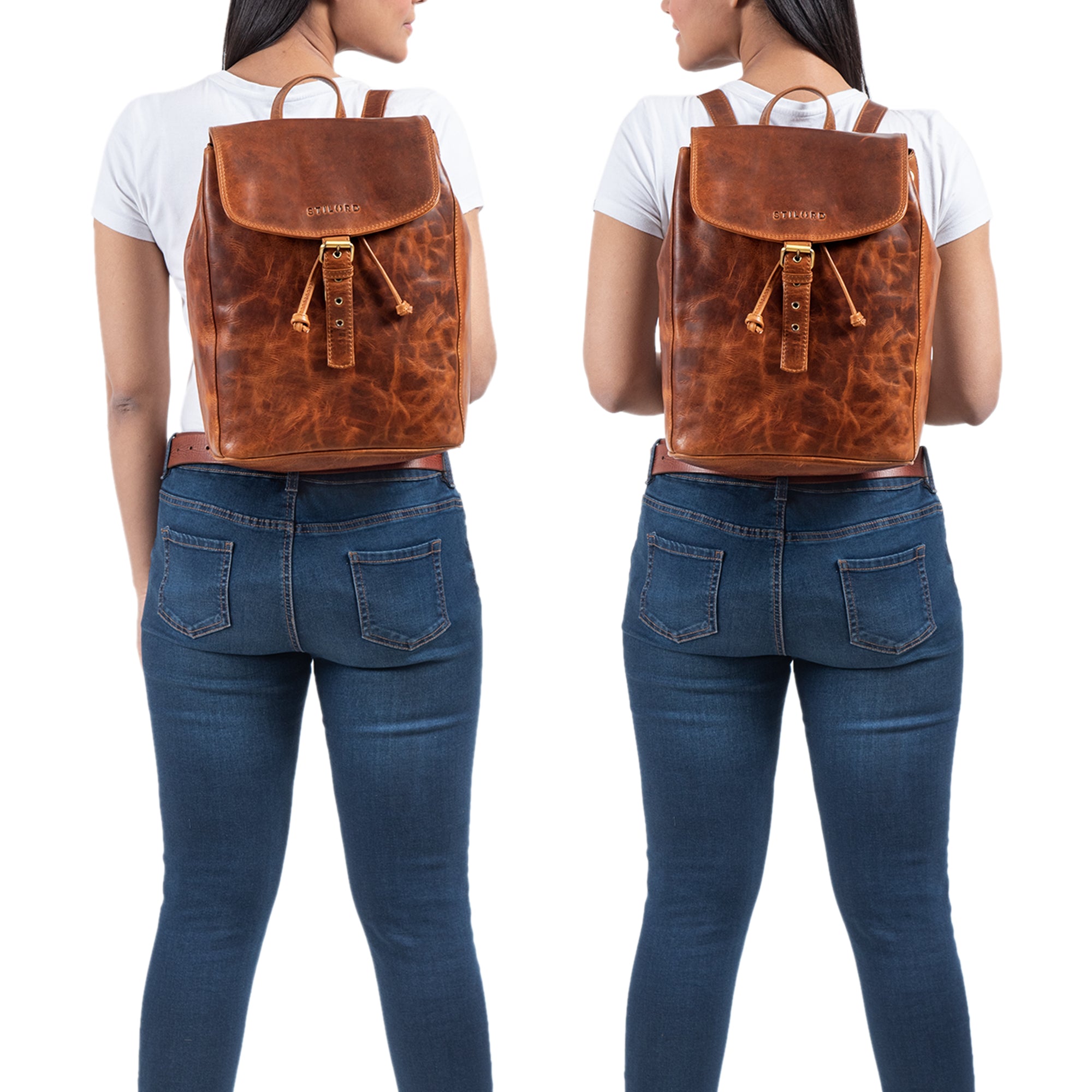 Echtleder Damen Tasche Daypack