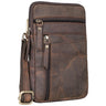 "Brooks" Pochette Poitrine Cuir Vintage