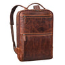 "Jayce" Sac à Dos en Cuir pour Ordinateur Portable 17 Pouces Grand Unisexe