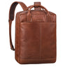 Bobbie" Sac à Dos Cuir Homme Femme 2 en 1 Sac Ordinateur Portable 16 Pouces