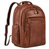 "Eron" Grand Sac a Dos Homme Business en Cuir Véritable 15.6-16 Pouces