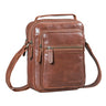 "Lazzaro" Sac Bandoulière Homme Cuir Petit pour Tablette 10,9"