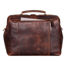 Leder Notfallkoffer Cognac
