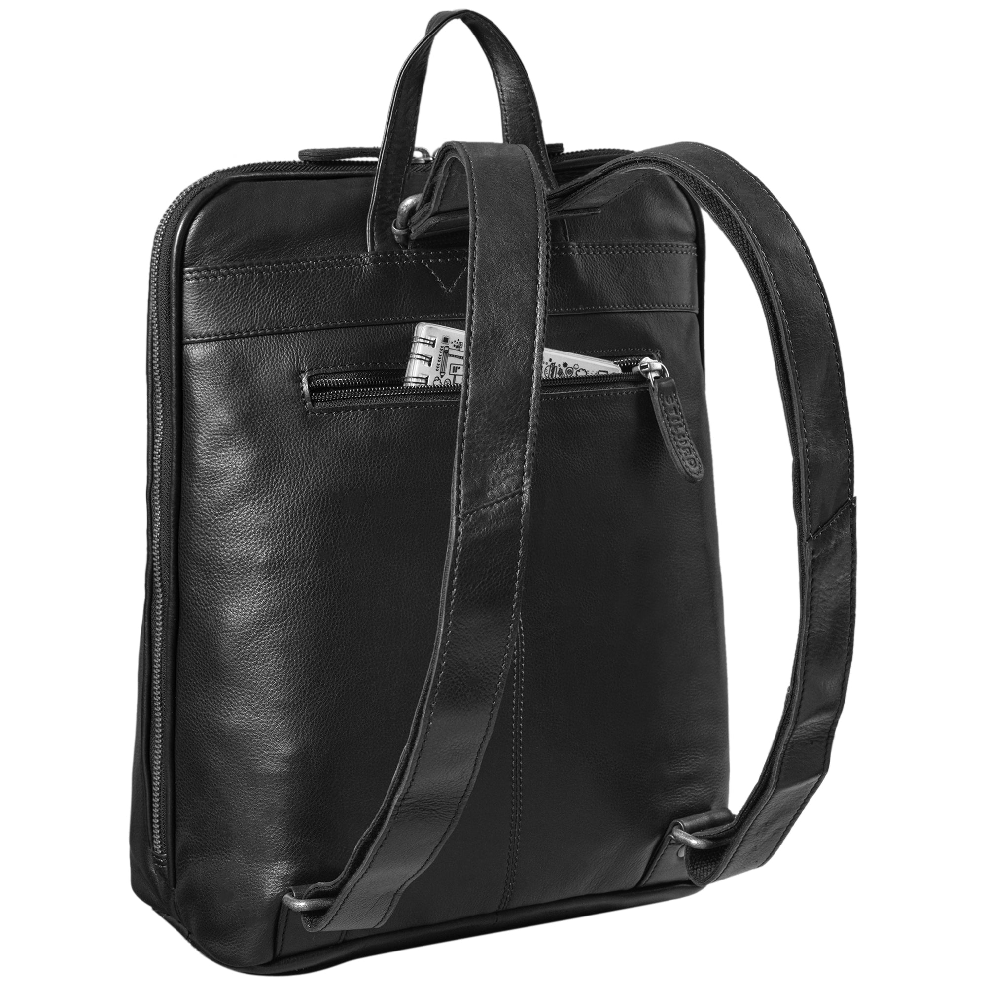rucksack ordner a4 schwarz