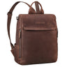 "Tarik" Sac a dos antivol cuir pour tablette 10,5