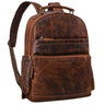 "Valens" Premium Sac à Dos Cuir Homme Grand avec Poignée 16 pouces