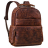 "Valens" Premium Sac à Dos Cuir Homme Grand avec Poignée 16 pouces