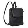 "Gesa" Elégant sac à dos cuir femme petit
