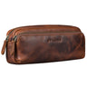 "Melissa" Grande Trousse Scolaire Cuir