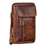 "Mael" 2 en 1 Sac Bandoulière Hommes Cuir Petit Pochette Telephone Ceinture