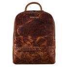 Leder Uni Rucksack Vintage
